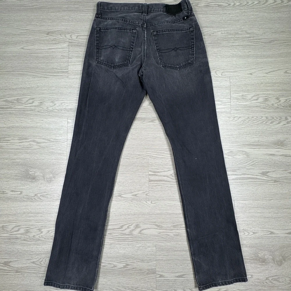 Lucky Brand Mens Jeans 121 Heritage Slim Charcoal Gray 28x32 Handcrafted Denim
